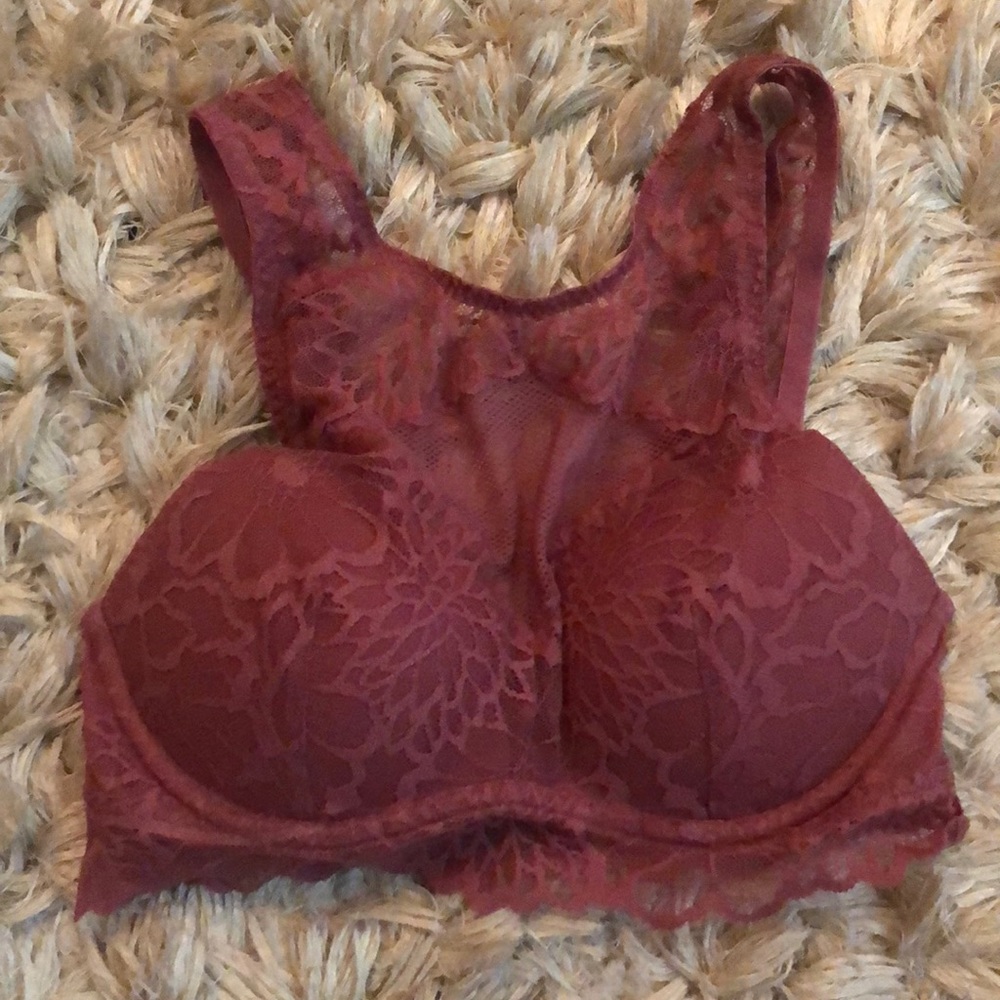 Victoria’s Secret high neck lace bralette